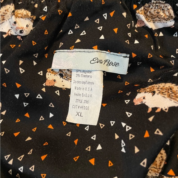 NWT Eva Rose Hedgehog Print Dress - Picture 4 of 5